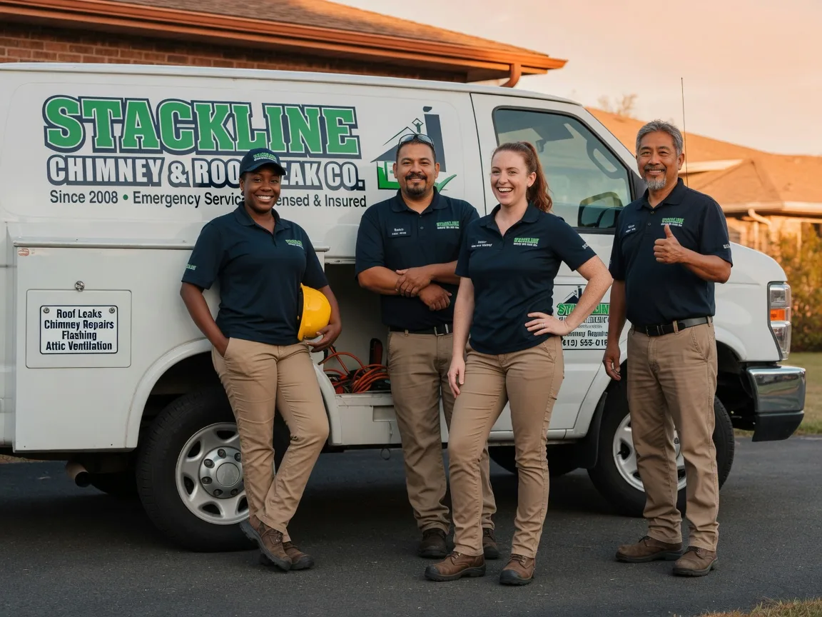 Chimney flashing repair company in Drifton, PA